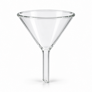 LaboQuip Filter Funnel 70mm Diameter Clear Glass